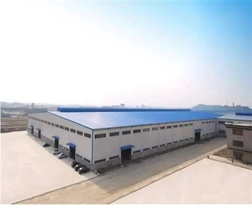 Bangunan Prefab Konstruksi Struktur Baja Lokakarya Metal Carports Untuk Pemeliharaan Mobil Gudang Prefabrikasi