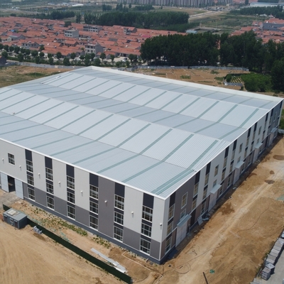 Bangunan Baja Industri Prefabrikasi untuk Lokakarya Panjang Besar