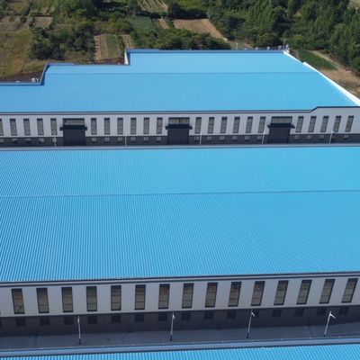 Bangunan Kerangka Baja Prefabrikasi Gudang Untuk Penyimpanan