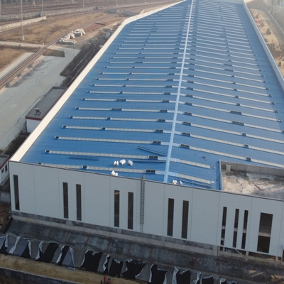 Gudang Struktur Baja Prefab Besar Span Logistik Park