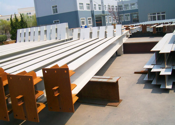 H Bentuk Baja Balok Q235B Q355B ASTM A36 Konstruksi Baja