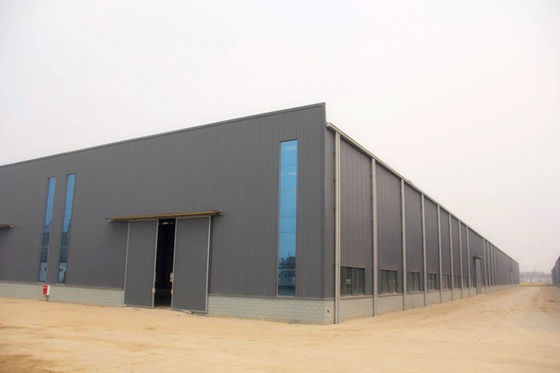 Bengkel Struktur Baja Pracetak Konstruksi Bangunan Pabrik Modern