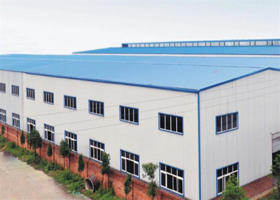 Pabrik Cina Membuat Prefab Workshop Portal Frame Konstruksi Dengan Biaya Rendah Untuk Penyimpanan