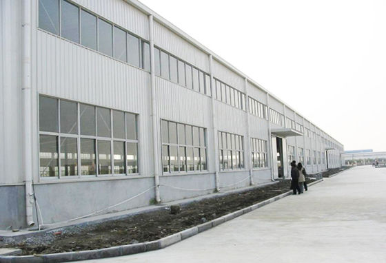 Hot Sale Prefabrikasi Baja Bengkel Bangunan Logam Galvanis Portal Frame Konstruksi Penyimpanan