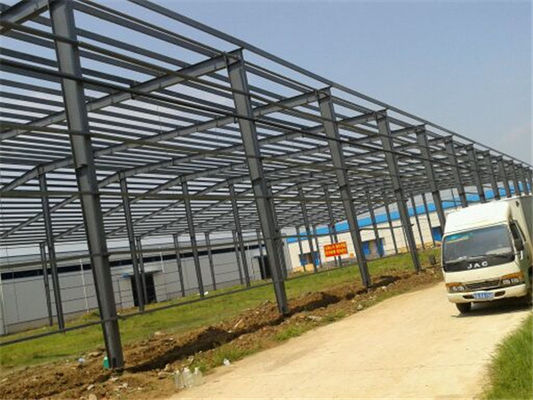 Pemasangan Cepat Bangunan Fabrikasi Baja Wol Batu Q235B Q355B