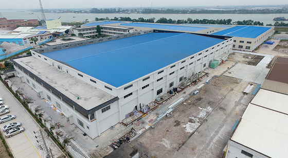 Pabrik Kekuatan Tinggi Struktur Baja Prefabrikasi Bangunan Prefabrikasi Gudang Kerangka Metal Ringan Bengkel Bangunan