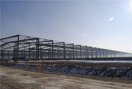 Gedung Struktur Baja Pracetak Taman Industri 200000m2