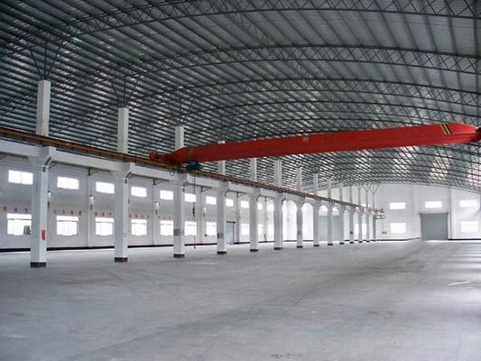 Pabrik Struktur Baja Ringan Industri Modern Lagre Span Dengan Tata Layout yang Luas