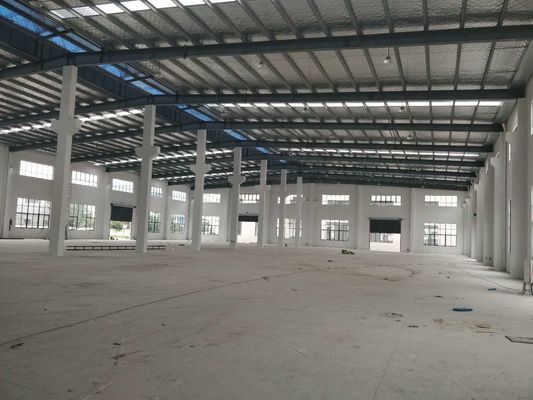 Pabrik Struktur Baja Ringan Industri Modern Lagre Span Dengan Tata Layout yang Luas