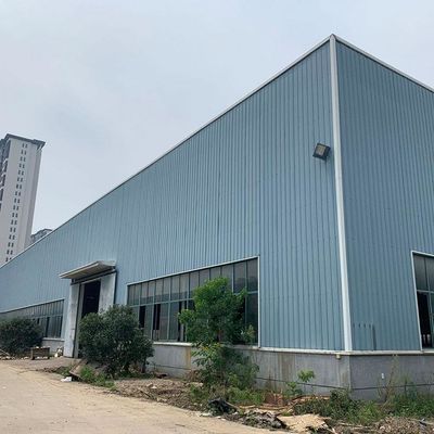 Qingdao High Quality Prefabricated Steel Warehouse Desain Bangunan Struktur Baja Lokakarya Disesuaikan