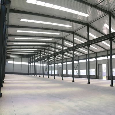 Gedung Bulu Tangkis Struktur Baja Rekayasa Pra Q235B Q355B Material