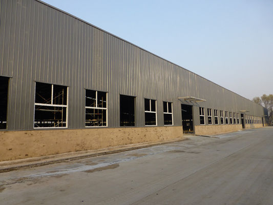 Pabrik Kekuatan Tinggi Struktur Baja Prefabrikasi Bangunan Prefabrikasi Gudang Kerangka Metal Ringan Bengkel Bangunan