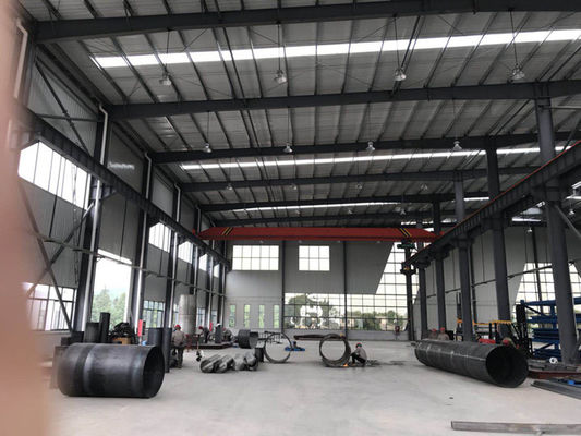 Qingdao High Quality Prefabricated Steel Warehouse Desain Bangunan Struktur Baja Lokakarya Disesuaikan
