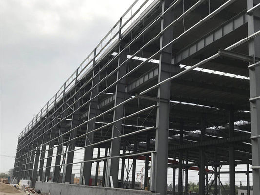 Qingdao High Quality Prefabricated Steel Warehouse Desain Bangunan Struktur Baja Lokakarya Disesuaikan