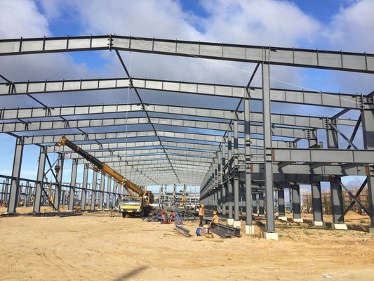 Gudang Penyimpanan Struktur Baja Galvanis Prefabrikasi