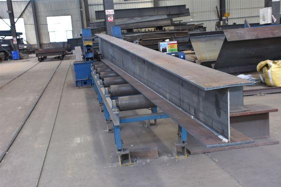 Prefab Steel Workshop H-Section Frame Q235B Q355B Umur 50 tahun