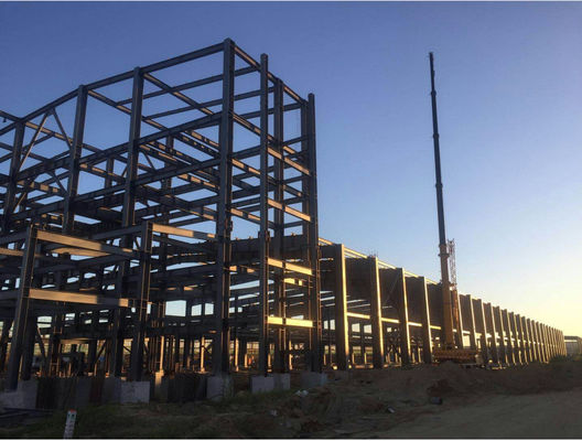 Low Cost Prefab China Murah Balok Struktur Baja Pabrik Industri Ekonomi Lokakarya