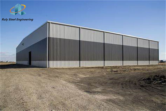 Prefab Steel Struktur Gudang H-Section Steel Q235B Disesuaikan