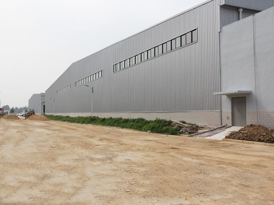 Gudang Struktur Baja Prefabrik Panjang Besar Q235B Q355B