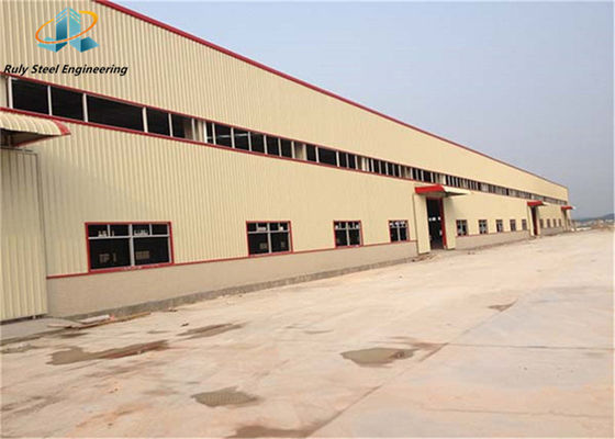 Prefab Steel Structure Workshop Modern Berkelanjutan Untuk Kebutuhan Produksi Bangunan