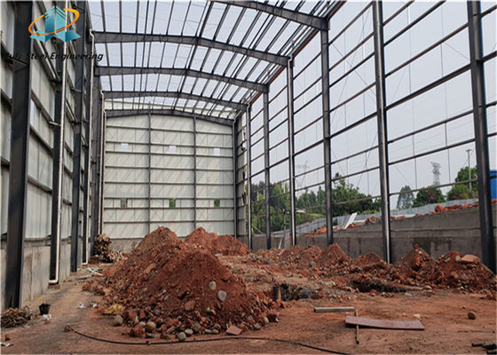 Struktur baja prefabrikasi bertingkat tinggi bangunan konstruksi gudang prefabrikasi besar gudang lokakarya penyimpanan dingin