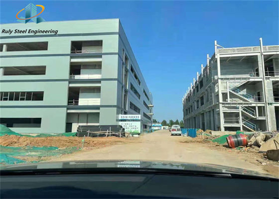 Struktur baja prefabrikasi khusus bertingkat tinggi bengkel gudang industri bangunan konstruksi