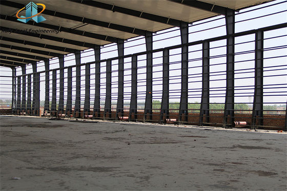 30000SQM Prefab Struktur Baja Disesuaikan Gudang Pabrik Produsen Lokakarya Bangunan Industri Prefabrikasi
