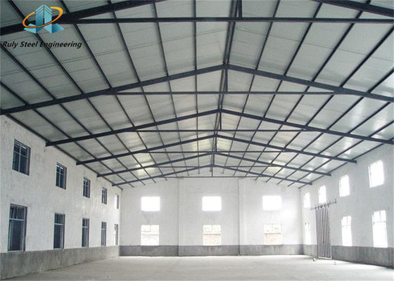 Hot Sale Struktur Baja Prefabrikasi Gedung Gudang Lokakarya Gedung Pabrik Dengan Konstruksi Semen Gutter