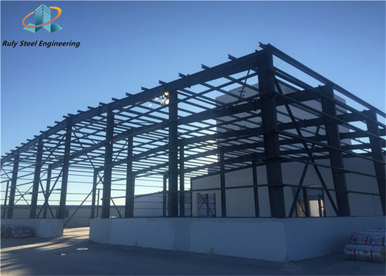 Struktur Baja Prefabrikasi Gudang Multi Story Large Span Prefab Workshop Pabrik Produsen Pembuatan