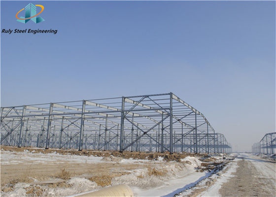 Struktur Baja Prefabrikasi Gudang Multi Story Large Span Prefab Workshop Pabrik Produsen Pembuatan