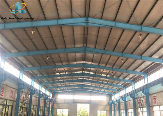 Cement Warehouse Ruang Besar Struktur Baja Prefabrikasi Bangunan Bahan Konstruksi Lokakarya Logam Prefabrikasi