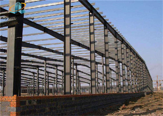Q355B Struktur Baja Prefabrikasi Struktur Baja Gudang