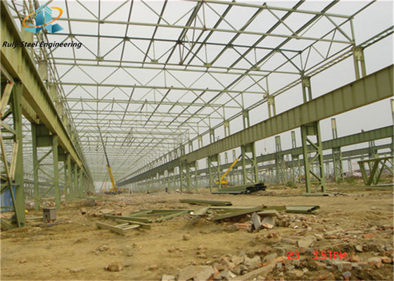 Konstruksi Struktur Baja Prefabrikasi Industri Modular Supply Steel Fabrication Workshop