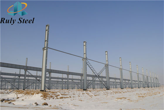 Konstruksi Struktur Baja Prefabrikasi Industri Modular Supply Steel Fabrication Workshop