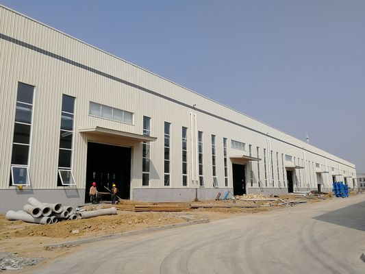 Bangunan Struktur Logam Baja Prefab Bangunan Span Besar