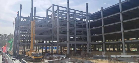 Metal Building Manufacturing Fast Installing Light Exhibition Hall Customized Warehouse Steel Structure Factory Workshop Pengerjaan konstruksi baja