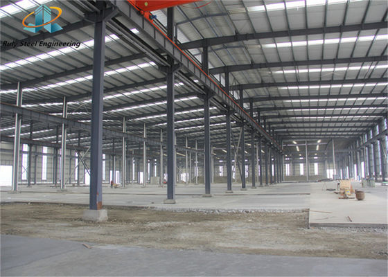 Metal Building Manufacturing Fast Installing Light Exhibition Hall Customized Warehouse Steel Structure Factory Workshop Pengerjaan konstruksi baja