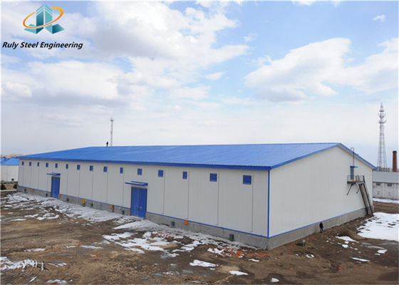Steel Storage Shed Metal Construction Prefab Steel Frame Workshop Baja