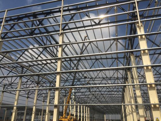Bangunan Logam/Rangka Baja/Rumah Unggas/Bobot Berat/Ringan/Lokakarya Struktur Baja Industri