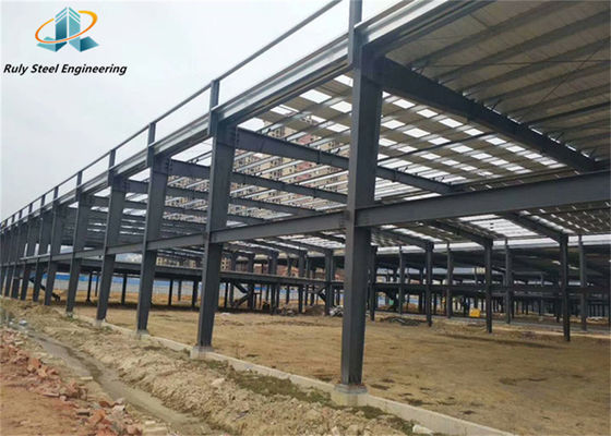 ISO/CE/GB/BV/SGS/Aisc Struktur Baja Pabrik-Made Light Metal Frame Struktur Lokakarya