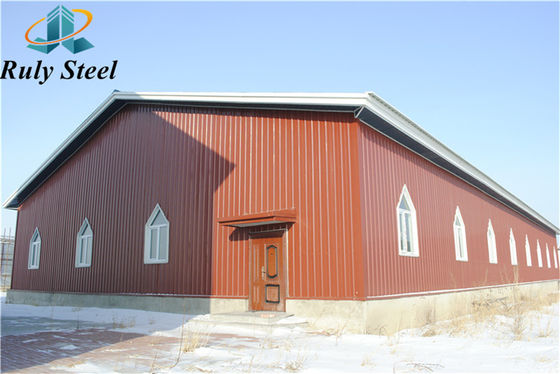 GB Standard Low Cost Metal Building Workshop Frame Baja Struktur Baja Prefabrikasi