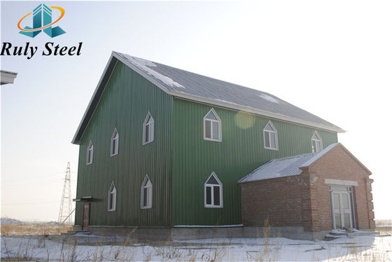Prefab Workshop Industrial Shed Metal Frame Warehouse Shed Struktur baja kekuatan tinggi