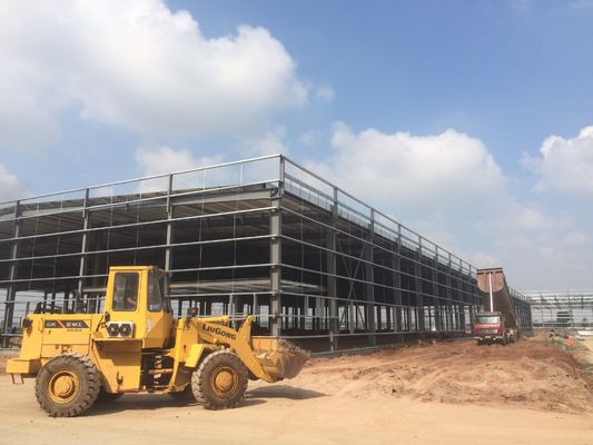 Konstruksi Logam Prefabrikasi/Rangka Desain Prefabrikasi Struktur Baja/Bangunan Prefabrikasi/Ladang