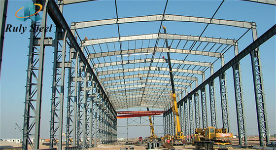 Konstruksi Logam Prefabrikasi/Rangka Desain Prefabrikasi Struktur Baja/Bangunan Prefabrikasi/Ladang