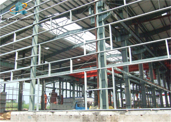 Proyek gudang industri Struktur baja Bangunan bengkel baja gudang prefabrikasi