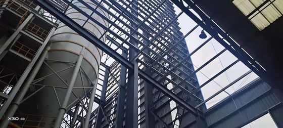 Pre-engineered Steel Structure Workshop Pabrik Baja Ringan Industri Gudang