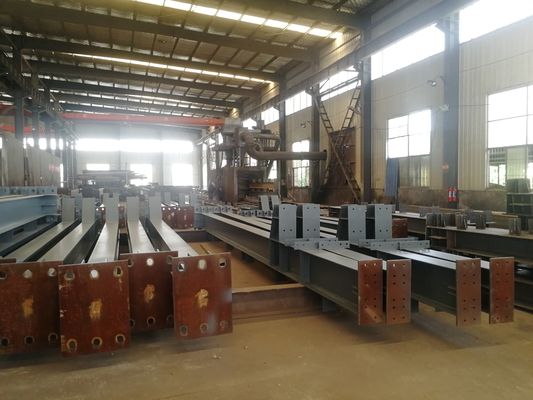 Mudah Mengumpulkan Cepat Instalasi Prefab Pabrik Industri Murah Besar Cina Praktis Modern Struktur Baja Gudang