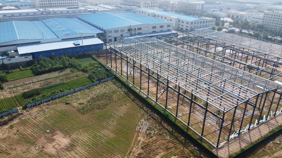 100m*30m Struktur rangka baja Bangunan gudang baja prefab