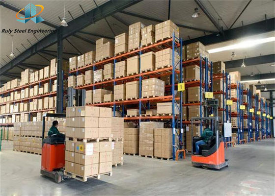Q355B Bangunan Struktur Baja Prefabrikasi Gudang Pengumpulan Cepat Untuk Penyimpanan