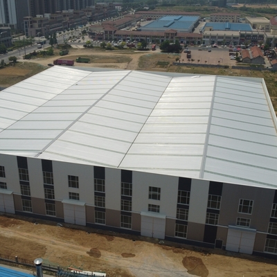Bengkel Struktur Baja Multi-Span dengan Derek Overhead Q235B Q355B